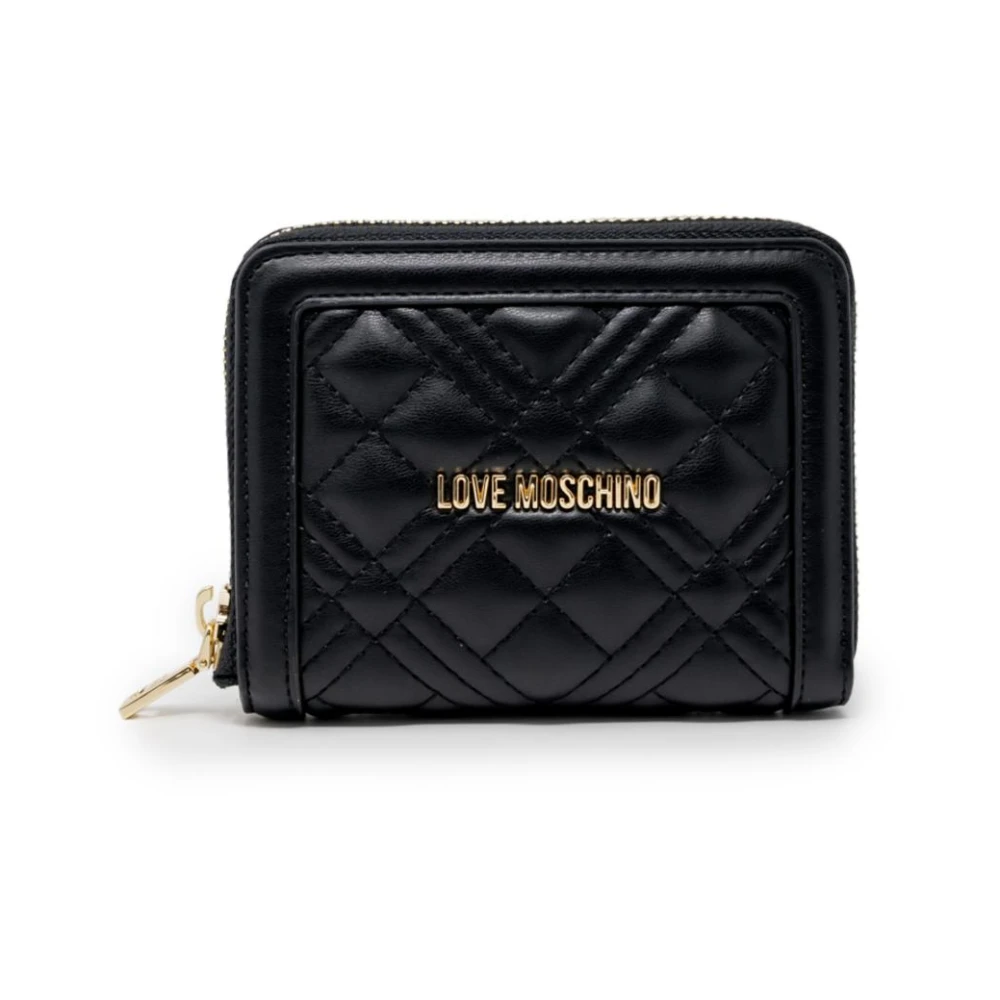 Love Moschino Grote Damesportemonnee Herfst Winter Collectie Black Dames