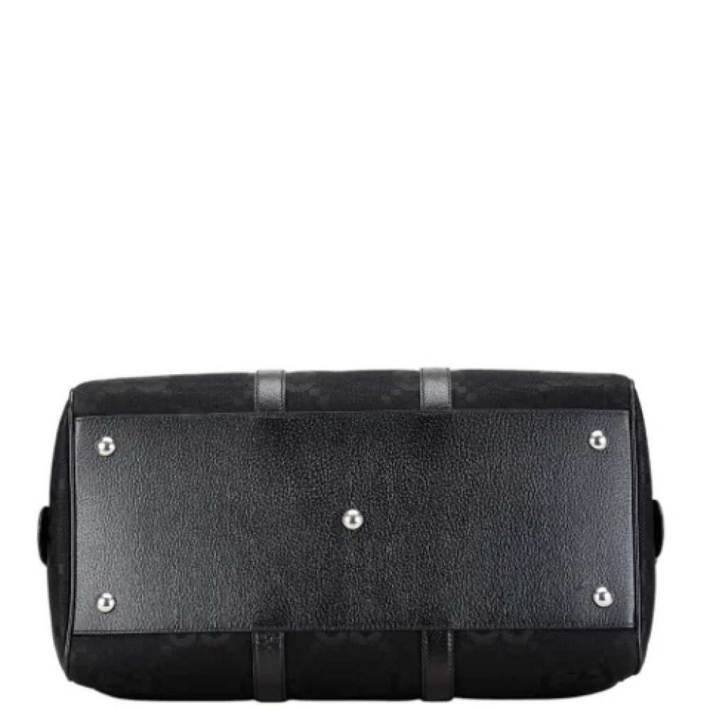 Gucci Vintage Pre-owned Canvas handbags Black Dames