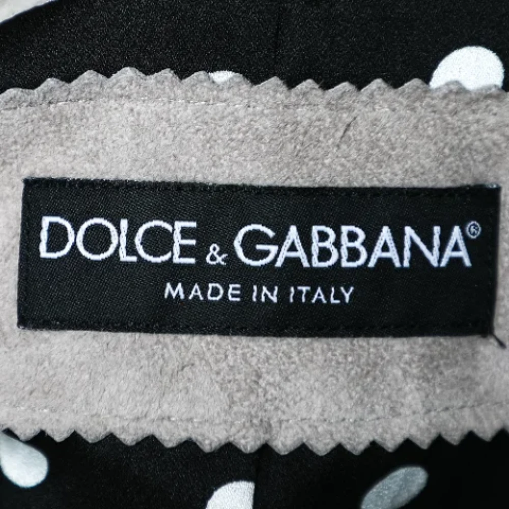 Dolce & Gabbana Pre-owned Lace outerwear Beige Dames