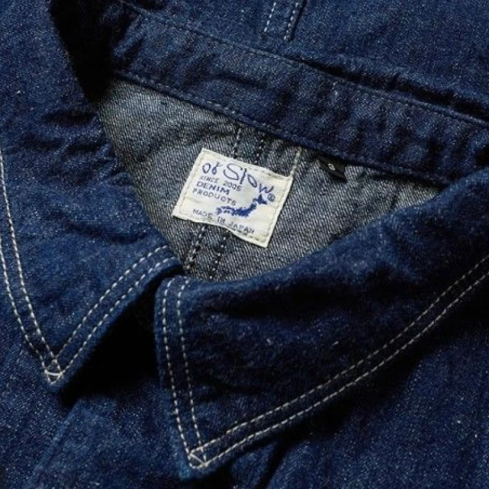 Orslow 1940's Coverall Denim Jack Blue Heren