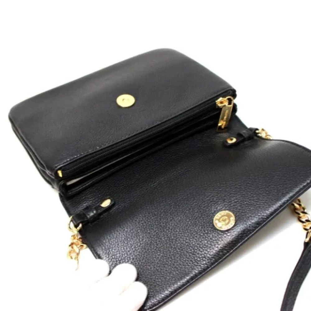 Michael Kors Pre-owned Leather shoulder-bags Black Dames