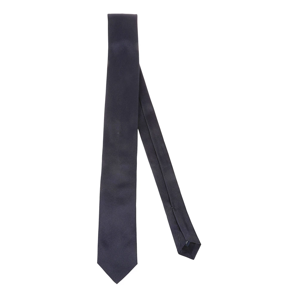 Errico Formicola Handgemaakt Op Maat Gemaakt Zijden Stropdas Blue Heren