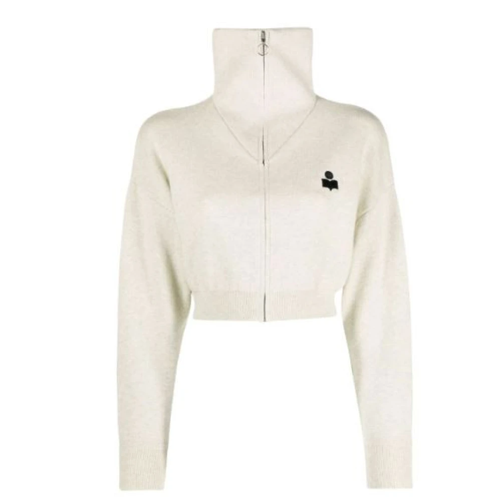 Isabel Marant Étoile Gebreide Cardigan Beige Dames