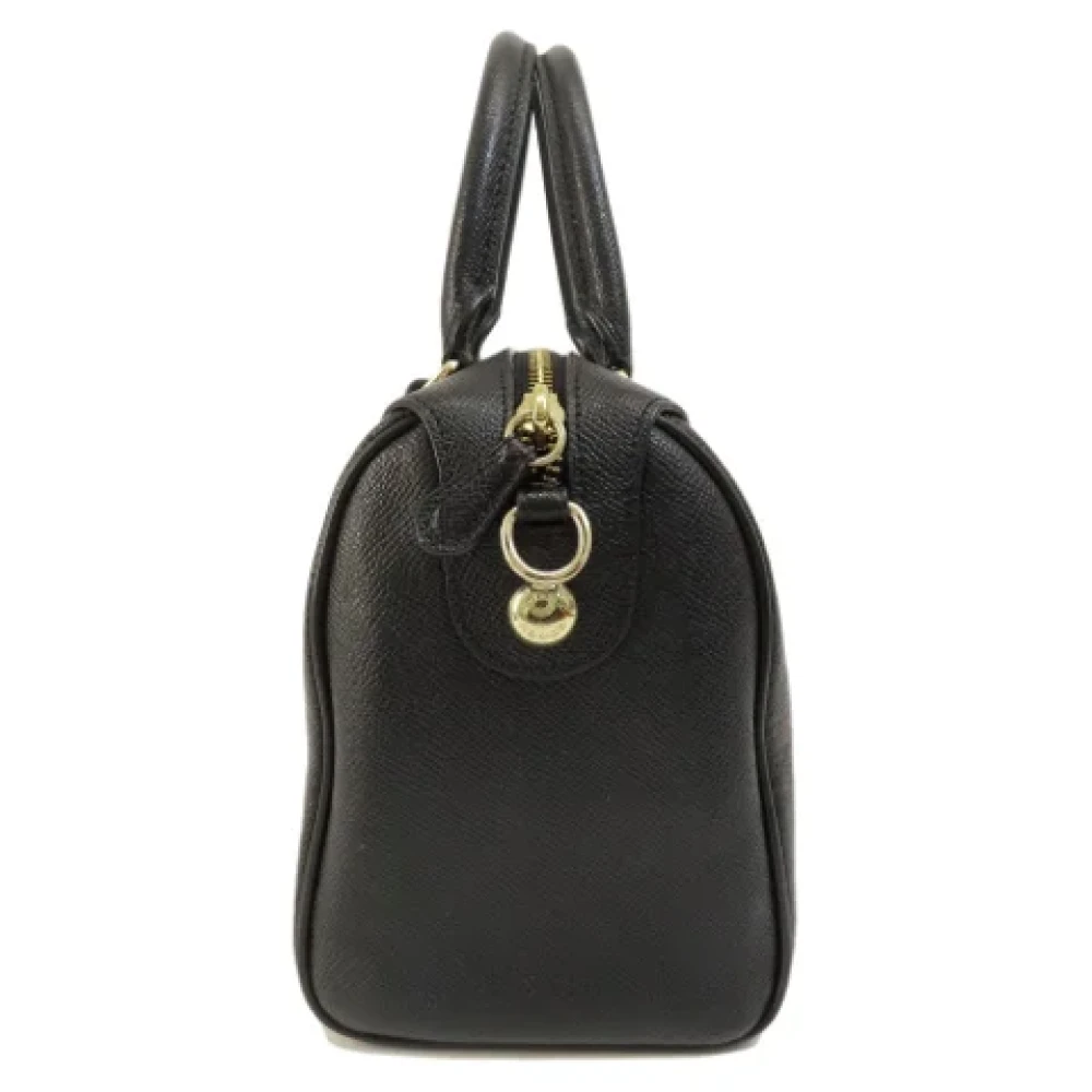 Coach Pre-owned Leather handbags Black Dames
