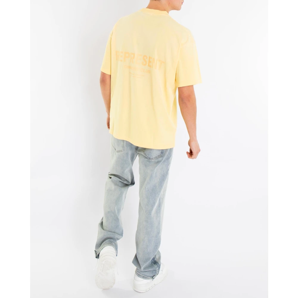 Represent Owners Club T-Shirt Yellow Heren