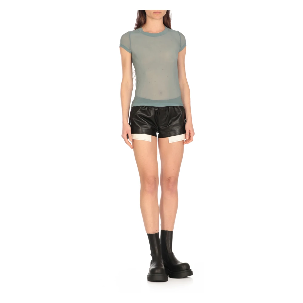 Rick Owens Lichtblauw T-shirt en Polo Blue Dames