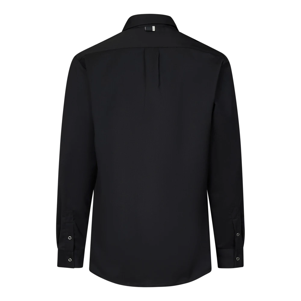 Low Brand Zwarte Shirt Aw24 Stijl Black Heren