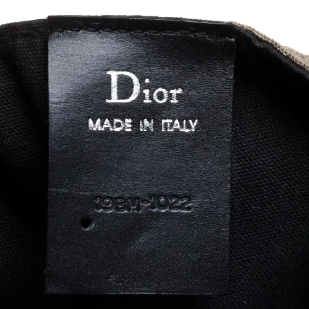 Dior Vintage Pre-owned Canvas dior-bags Beige Dames