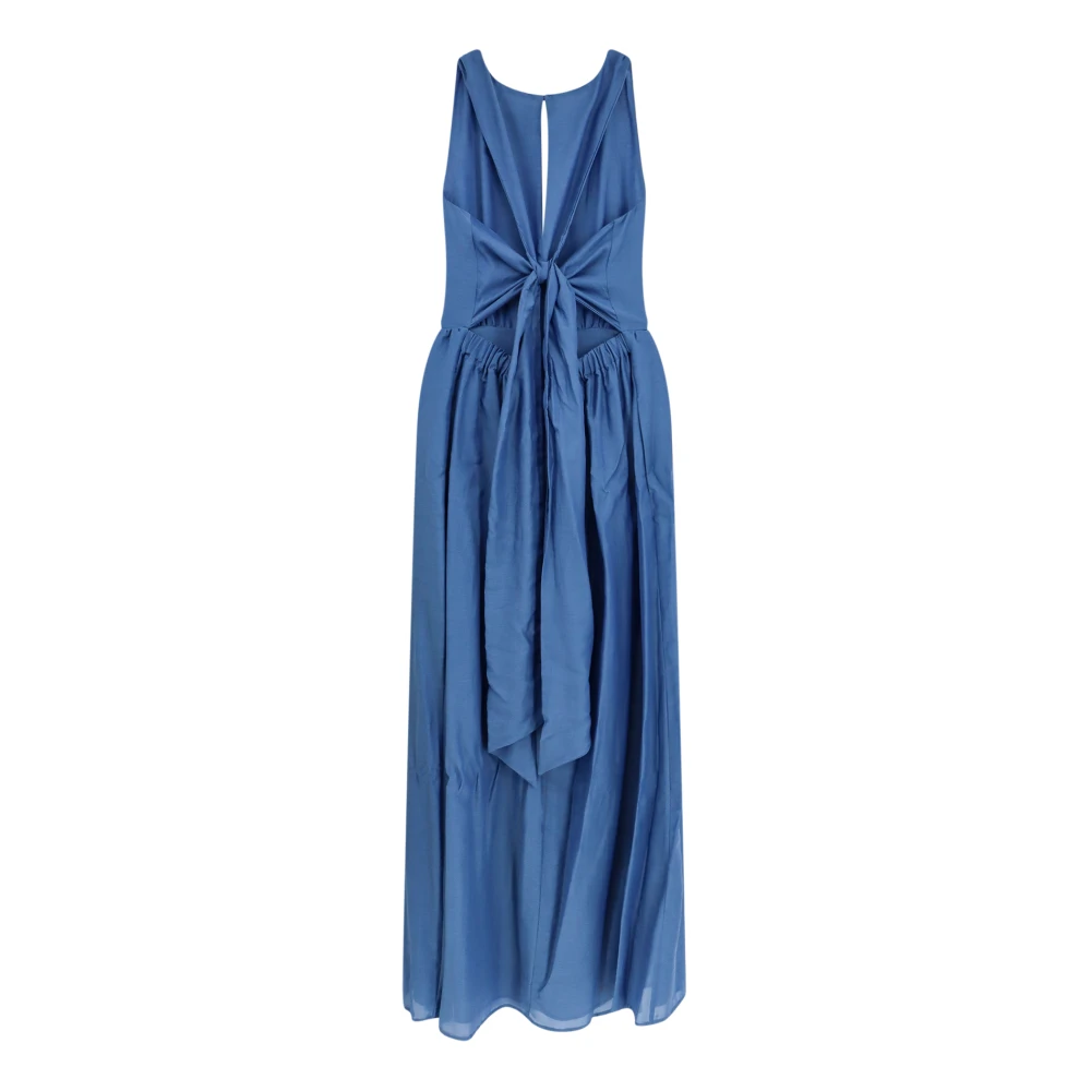 Semicouture Dresses Blue Dames