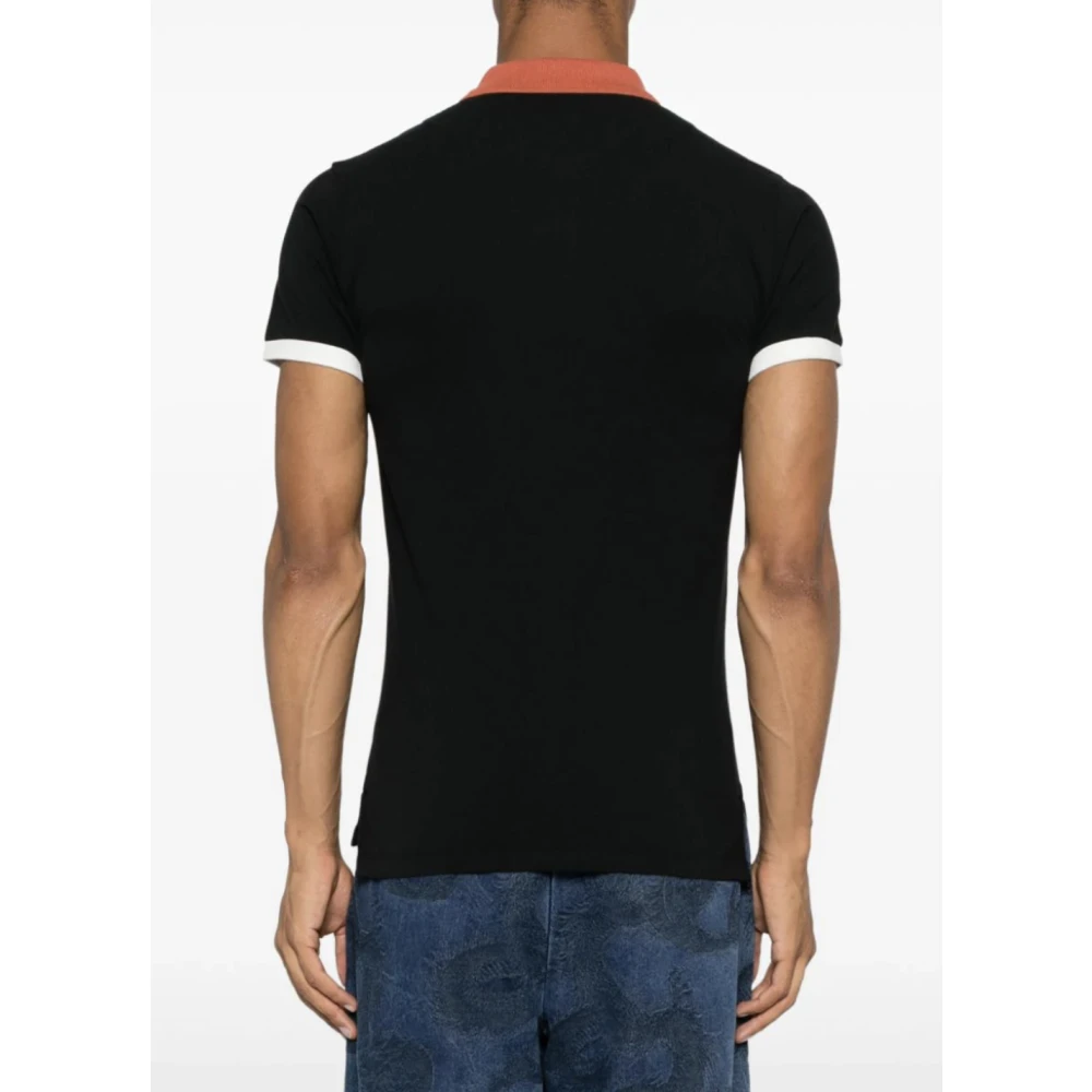 Vivienne Westwood Zwarte Klassieke Polo Shirt Black Heren
