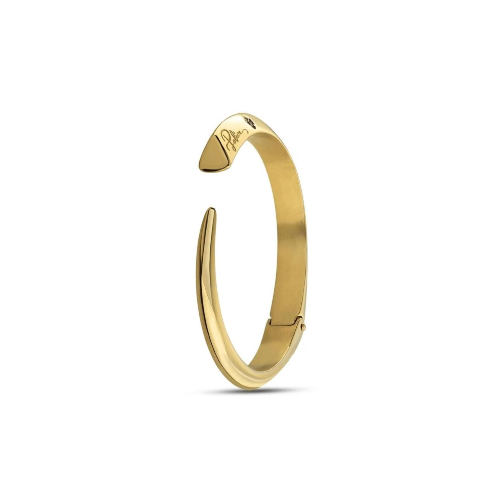 Police Women's Yellow Bracelets, One Size, Pejlb2213102 Elegant Stainless Steel Bracelet
