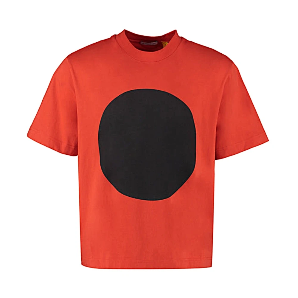 Moncler - Tops > T-Shirts - Red - Moncler - Modalova