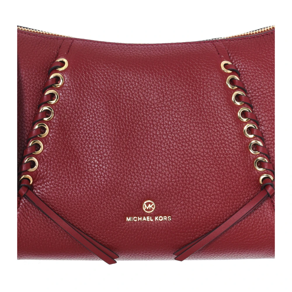 Michael Kors Stijlvolle Crossbody Tas Red Dames