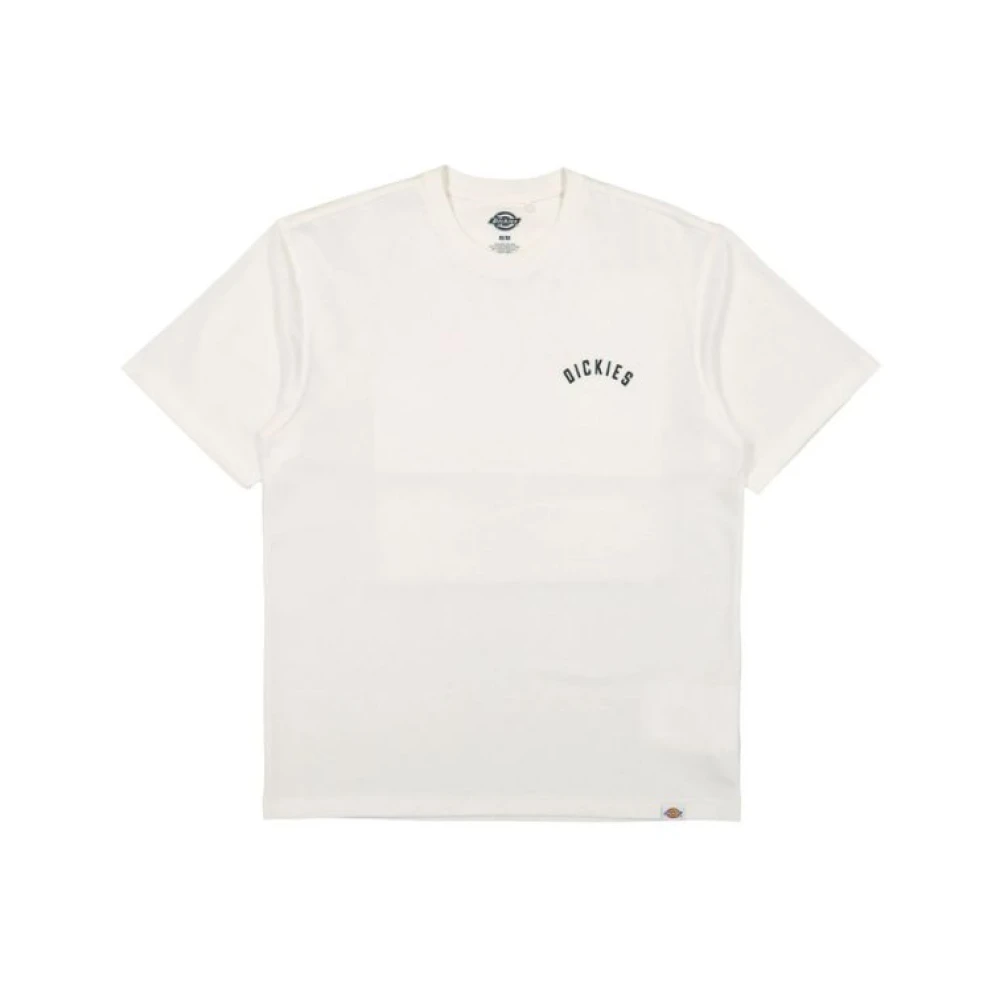 Dickies Heren Panther Tee Korte Mouw White Heren