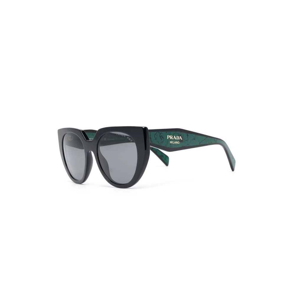 Prada PR 14Ws 1Ab5Z1 Sunglasses Svart Dam