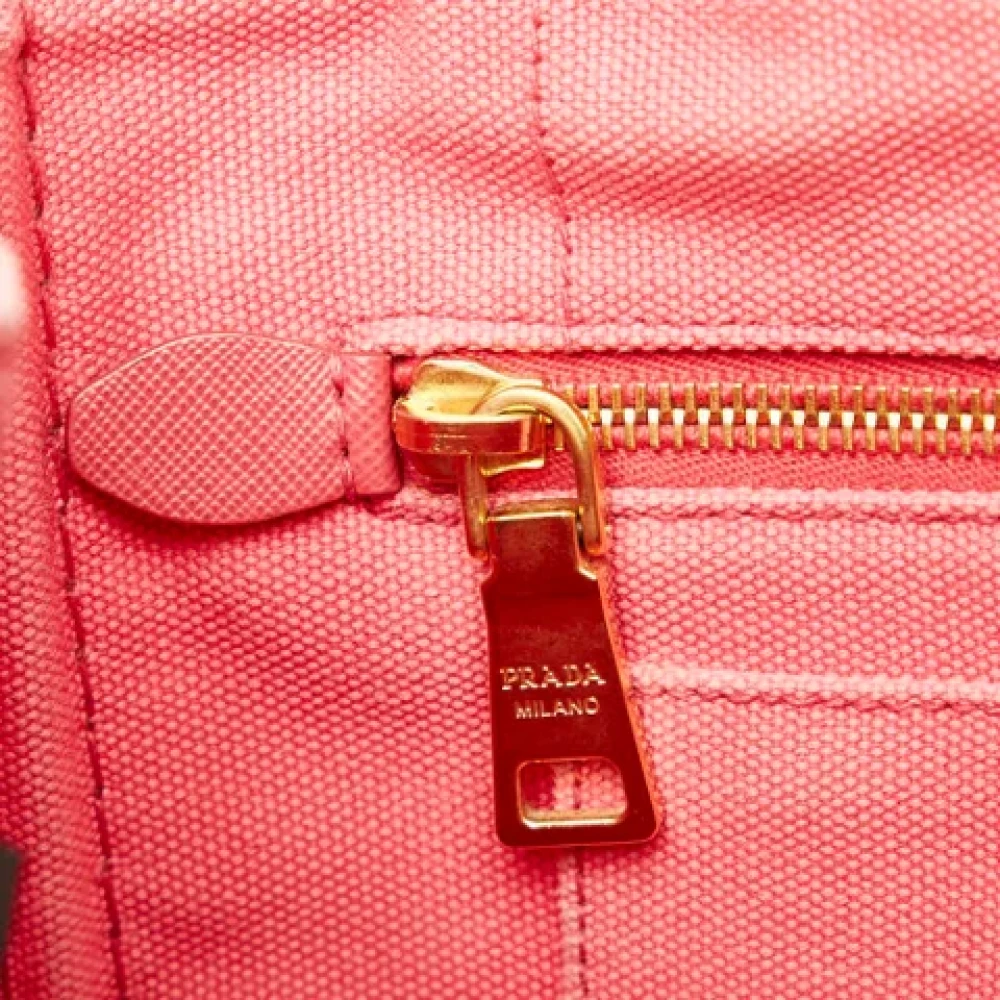 Prada Vintage Pre-owned Fabric prada-bags Pink Dames