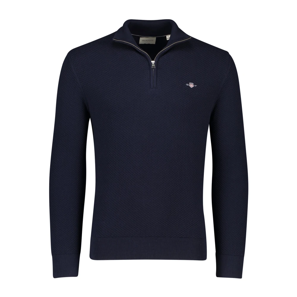 Gant Donkerblauwe Trui Blue Heren