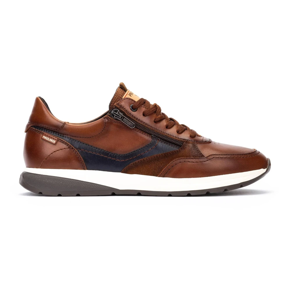 Pikolinos Getafe Lace-Sip Sneaker Heren Schoenen Bruin
