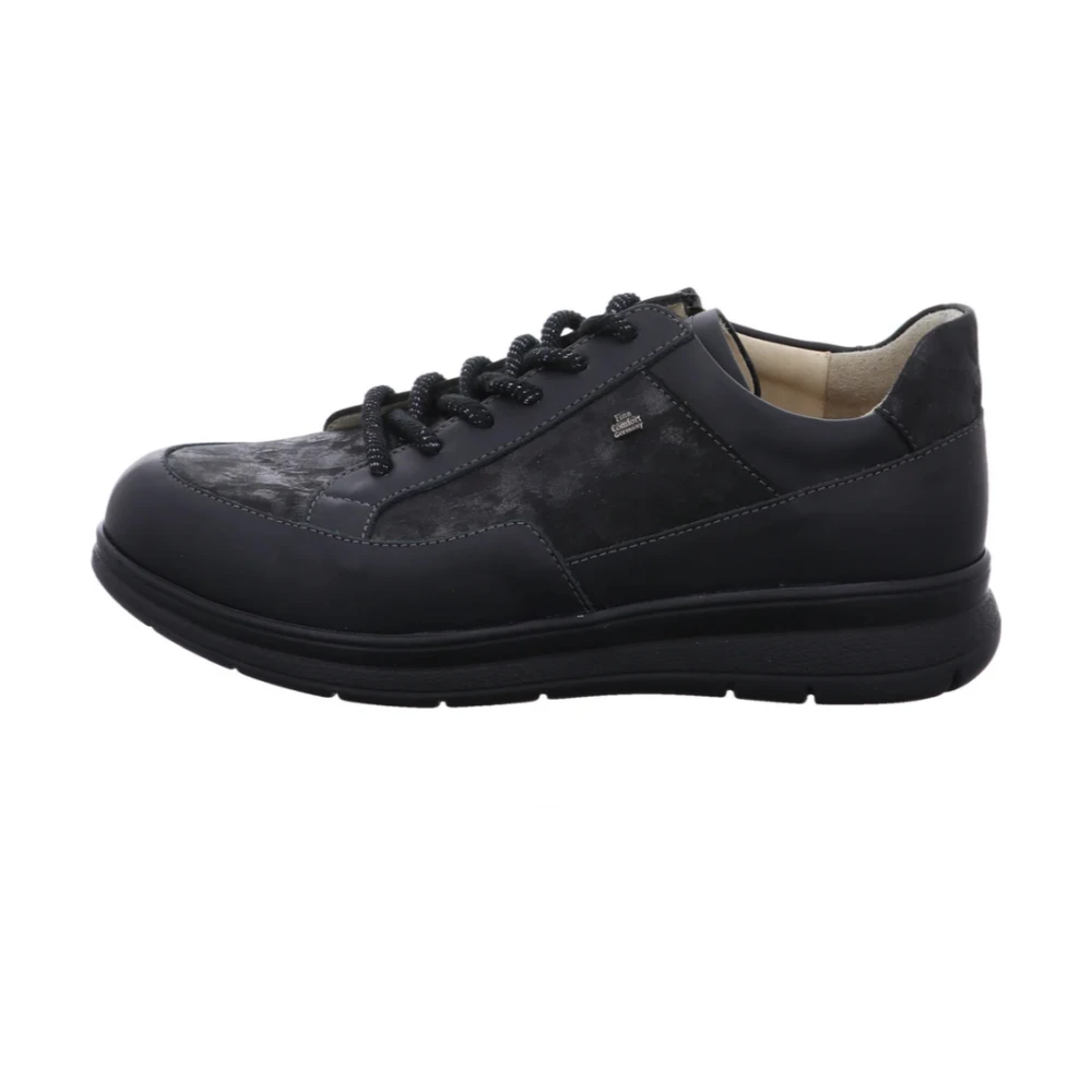 Finn Comfort Casual Vetersneaker Dames Schoenen Zwart
