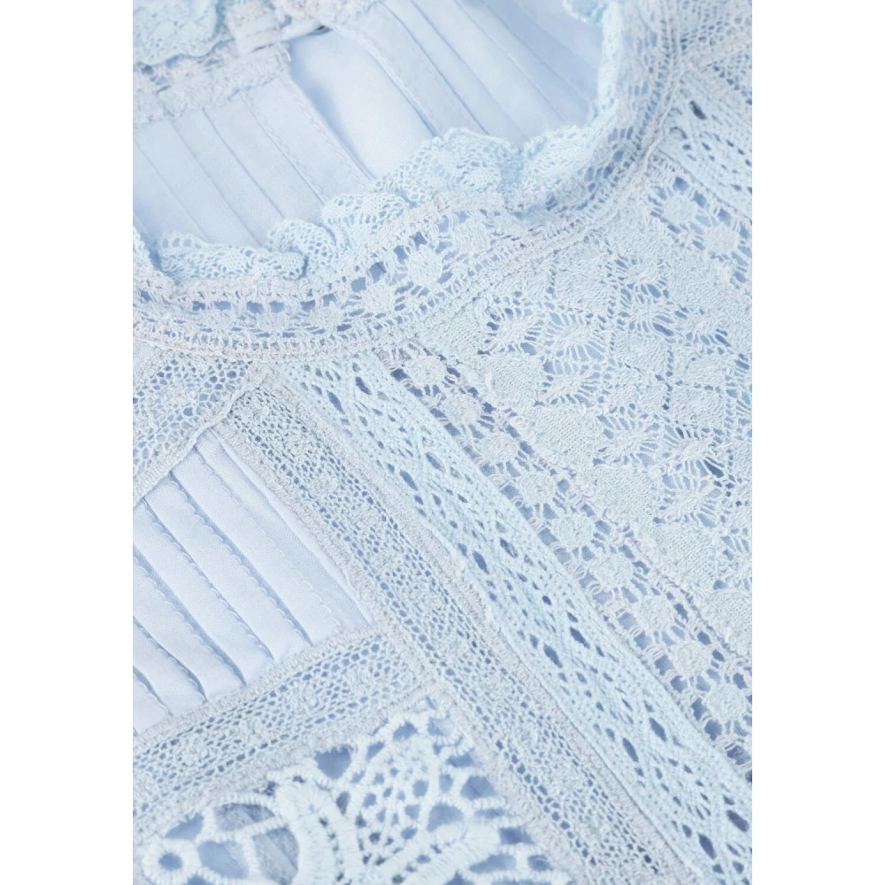 Vanessa Bruno Elegante lichtblauwe Calin blouse Blue Dames