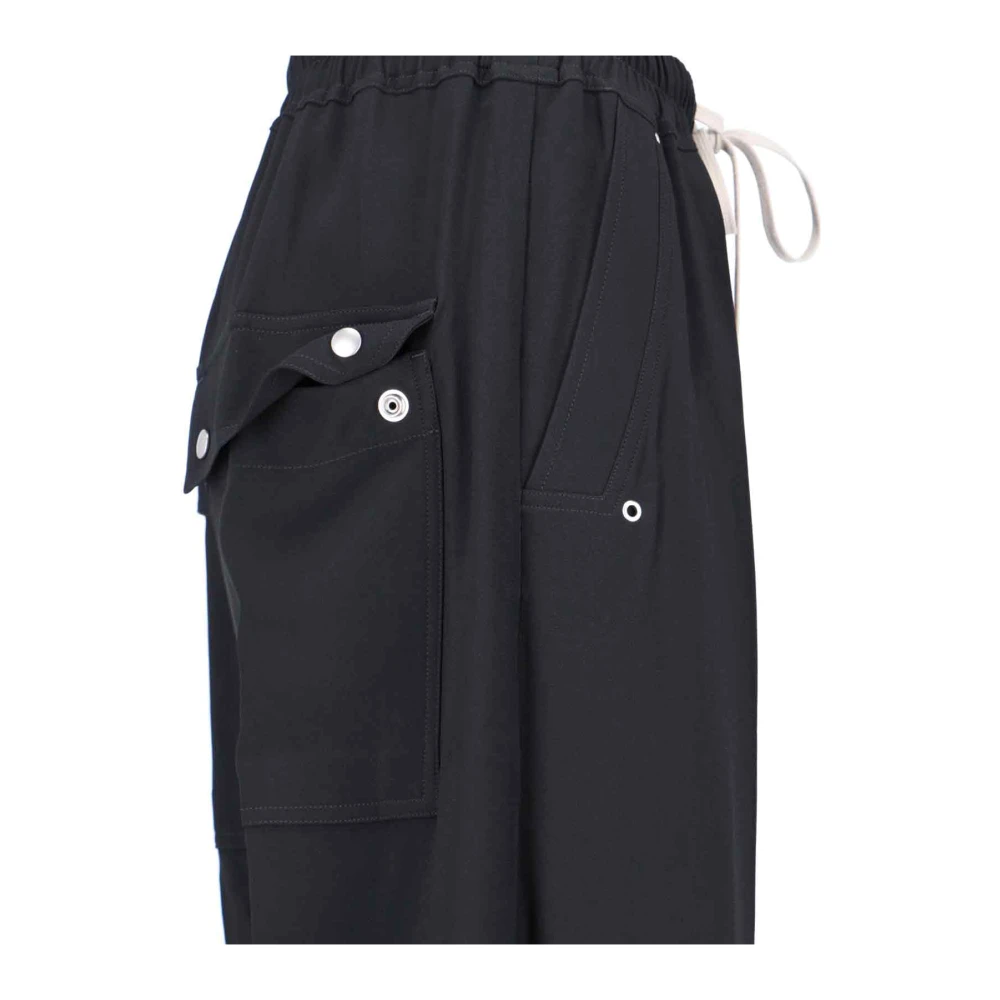 Rick Owens Zwarte Broek Black Dames