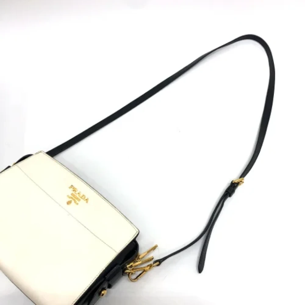 Prada Vintage Pre-owned Fabric prada-bags White Dames