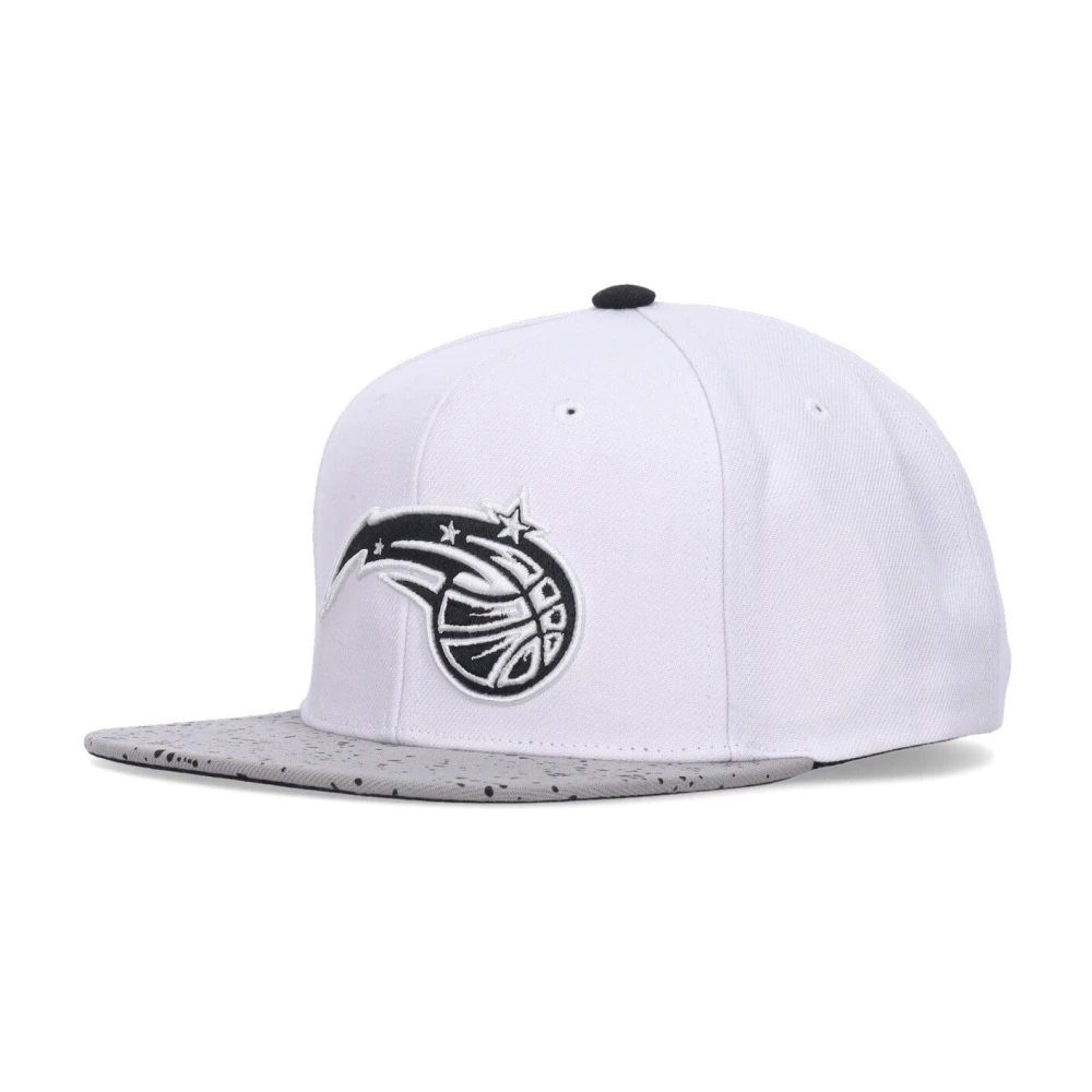 Mitchell & Ness Orlando Magic Platt Skärm Keps White, Herr