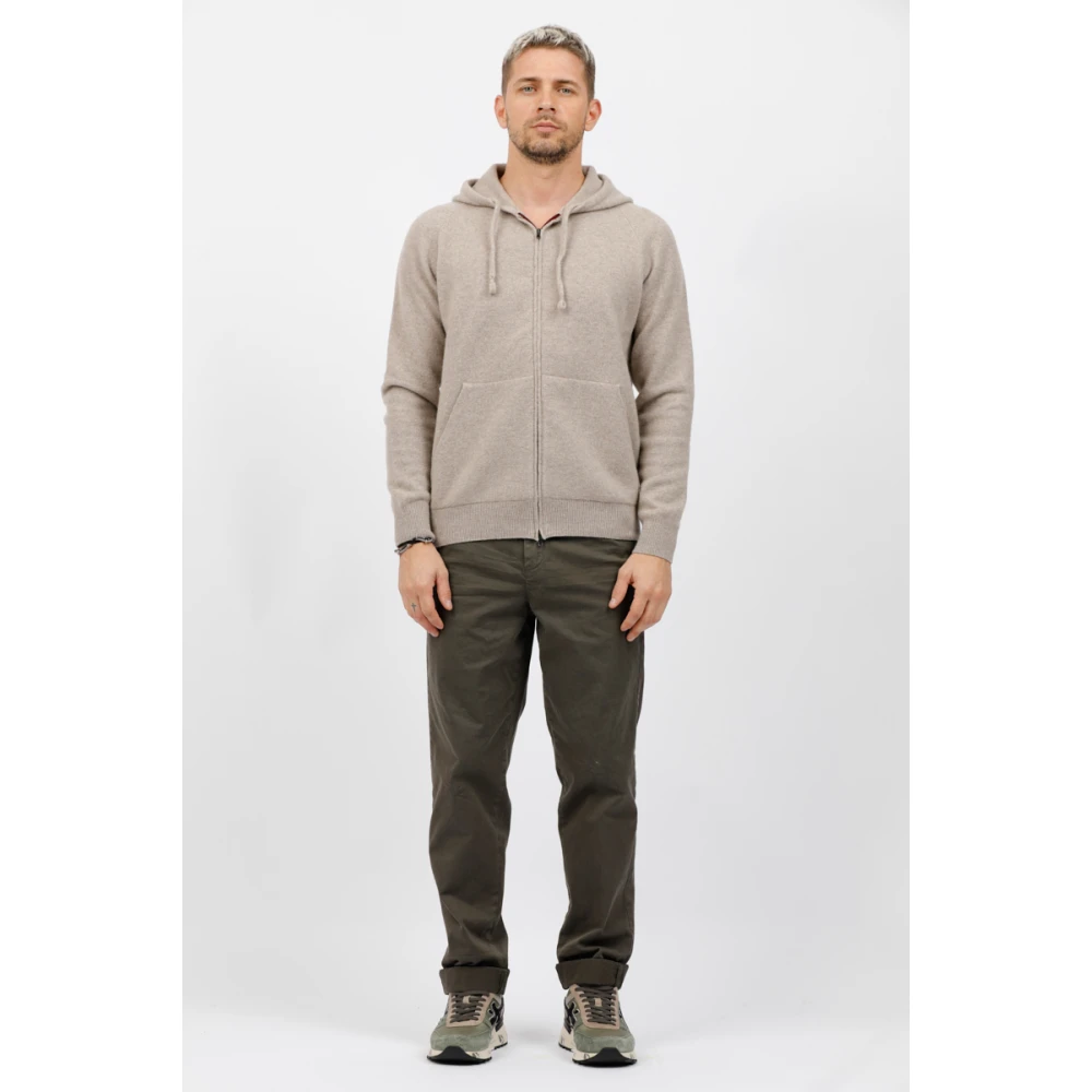 Mason's Wijde broek Brown Heren