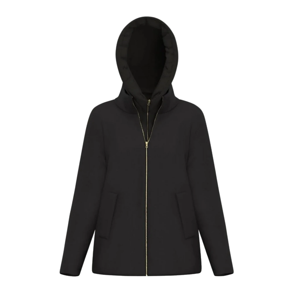 Emme DI Marella Stijlvolle jas met 100% samenstelling Black Dames