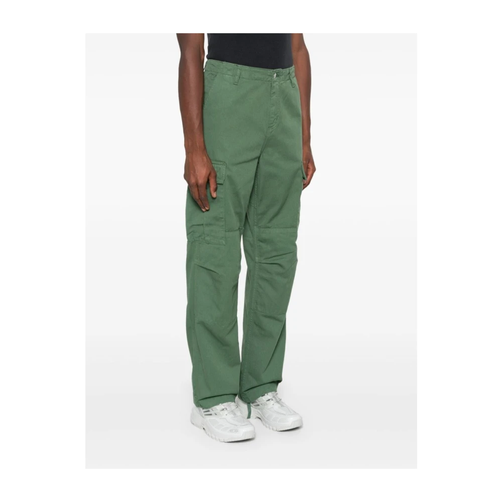 Carhartt WIP Cargo Broek met Militaire Stijl Green Heren