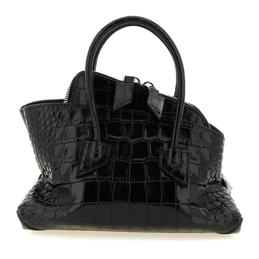 The Attico , Handbags, Female, Black, One Size, La Passeggiata Mini Tote - Image 5