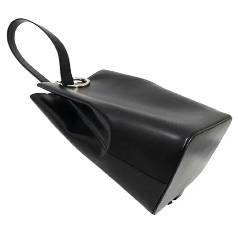 Cartier Vintage Pre-owned Leather shoulder-bags Black Dames