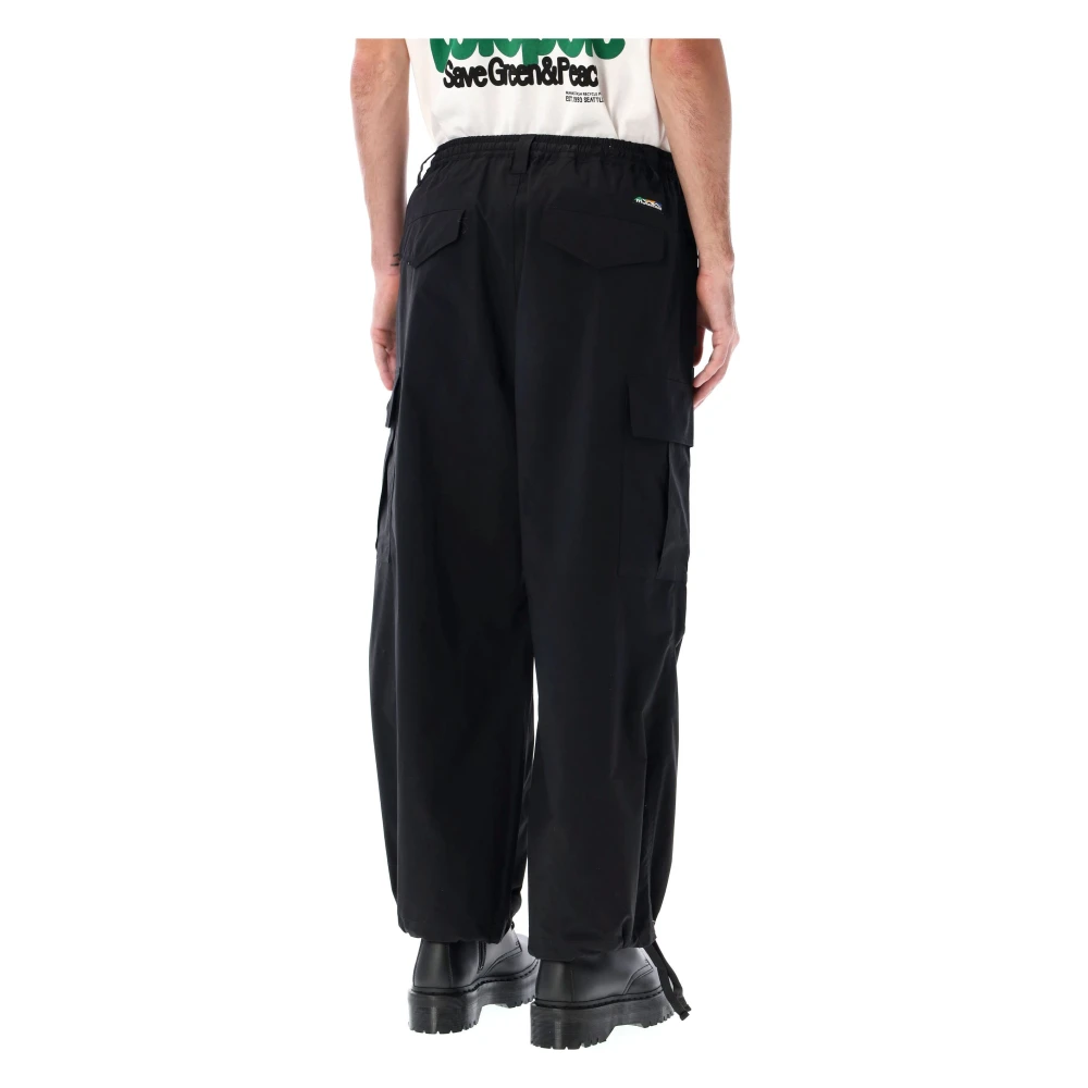 Manastash Zwarte Cargo Broek Aw24 Black Heren
