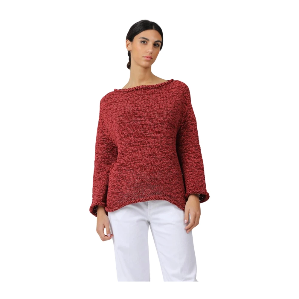 Knitwear > Round-neck Knitwear - - Alpha Studio - Modalova