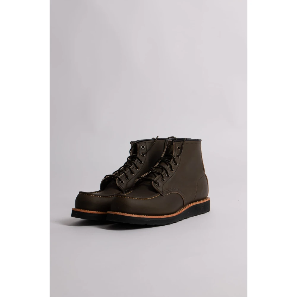 Red Wing Shoes Klassieke Moc Alpine Laarzen Green Heren