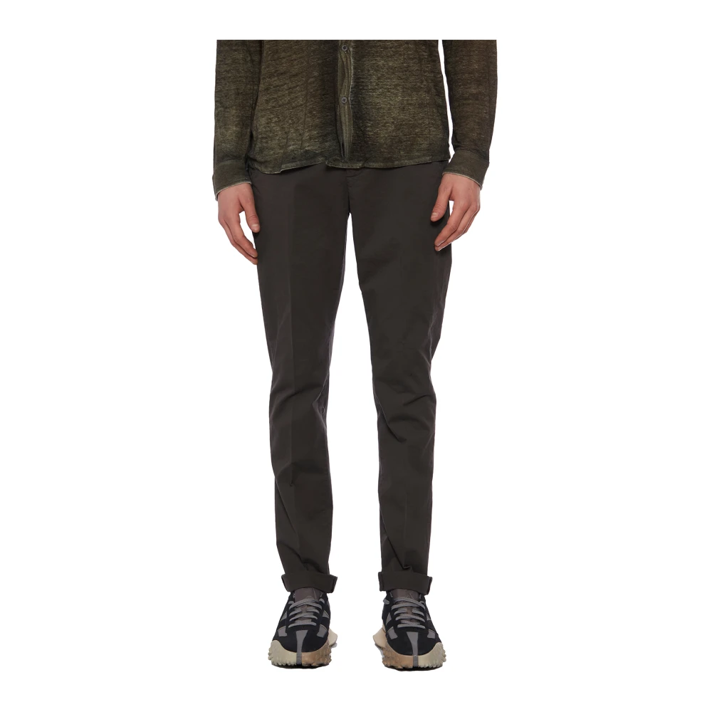 Dondup Slim Fit Broek Gaubert Model Gray Heren