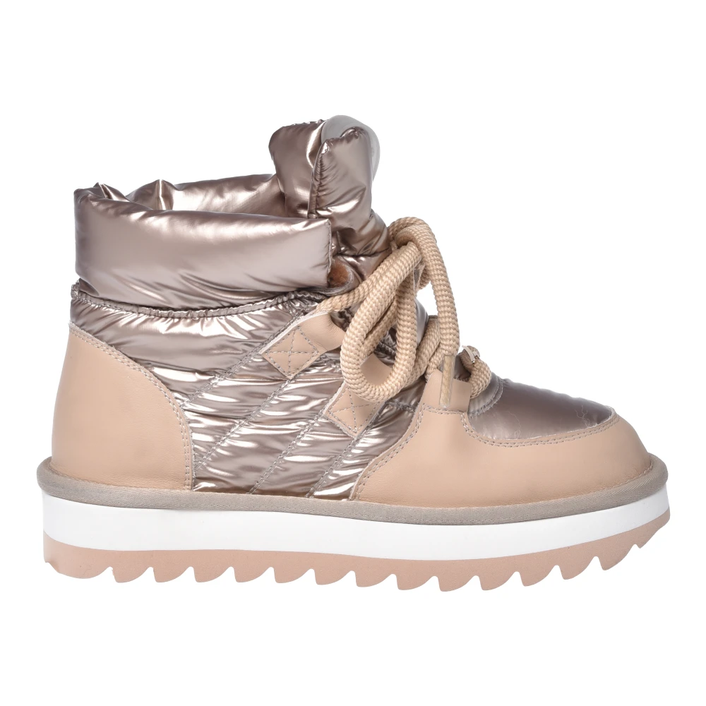 Baldinini Women's Beige Winter Boots, 7 Uk, Ankle Boot