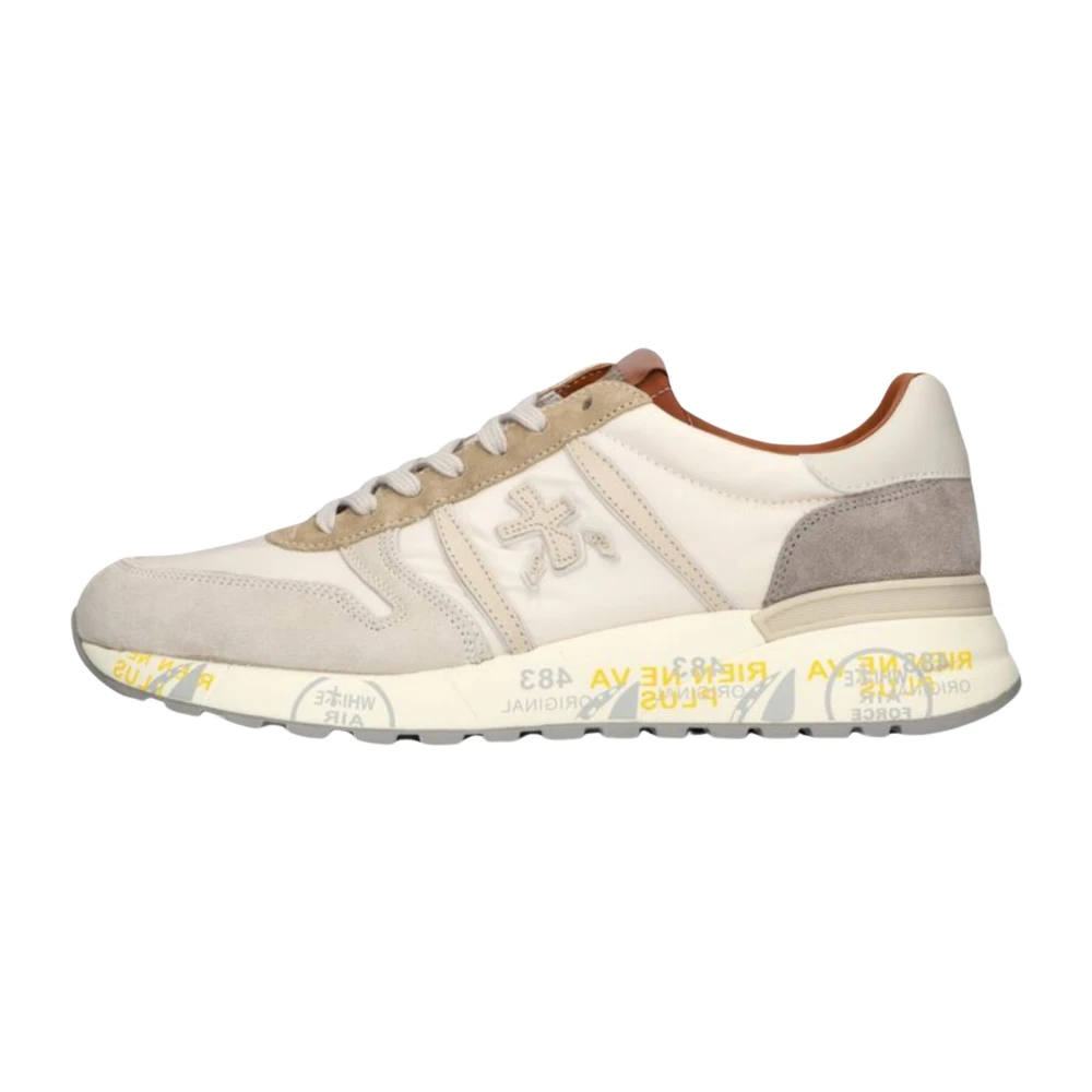 Premiata Men's White Sneaker Lander - Sneakers - 6 Uk - Shoes