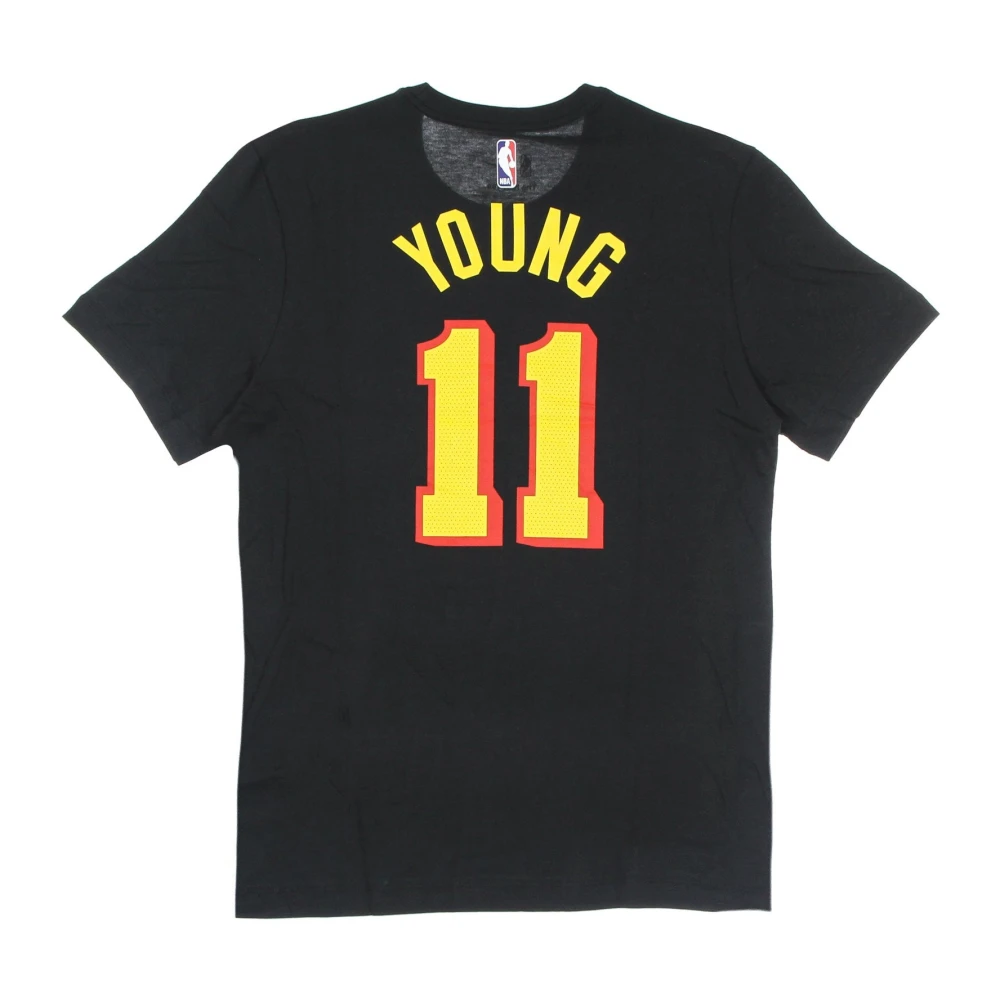 Jordan Trae Young NBA Statement Tee Zwart Black Heren