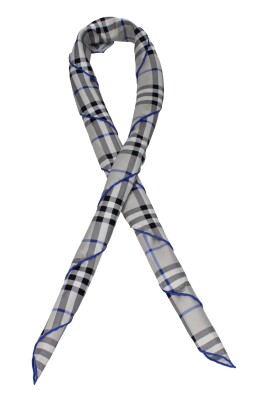 foulard-en-soie-gris-avec-check-print