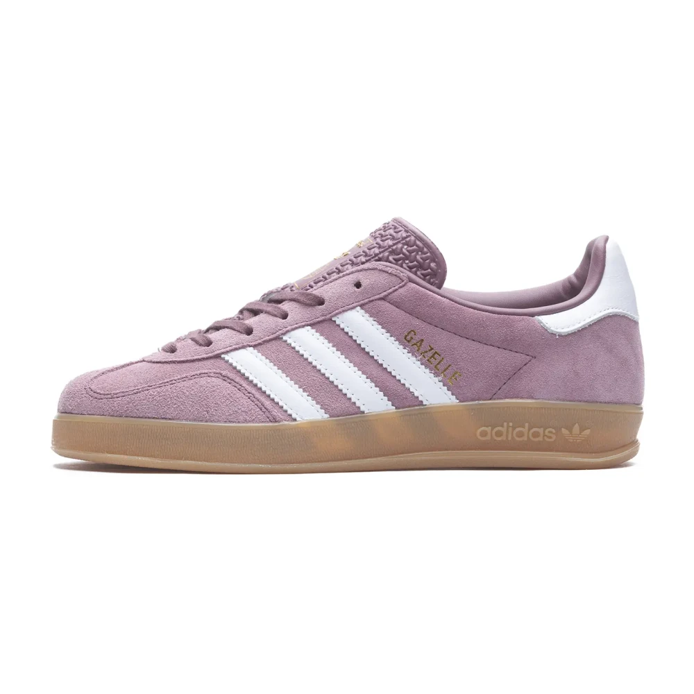 Adidas Retro Style Trainers Shadow Fig Cloud White - Female - Skateboarding - Purple - 3 Uk - Sport