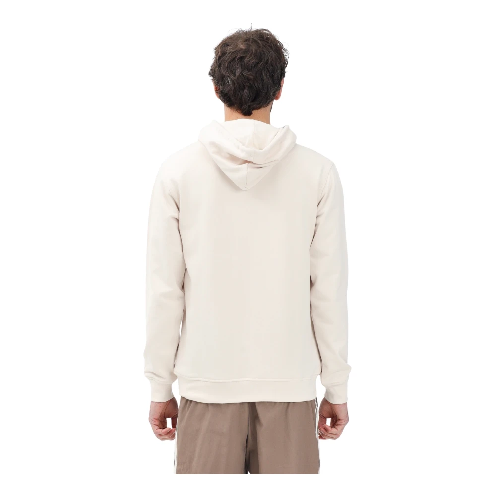 adidas Originals Essentials French Terry Hoodie Sweater Beige Heren