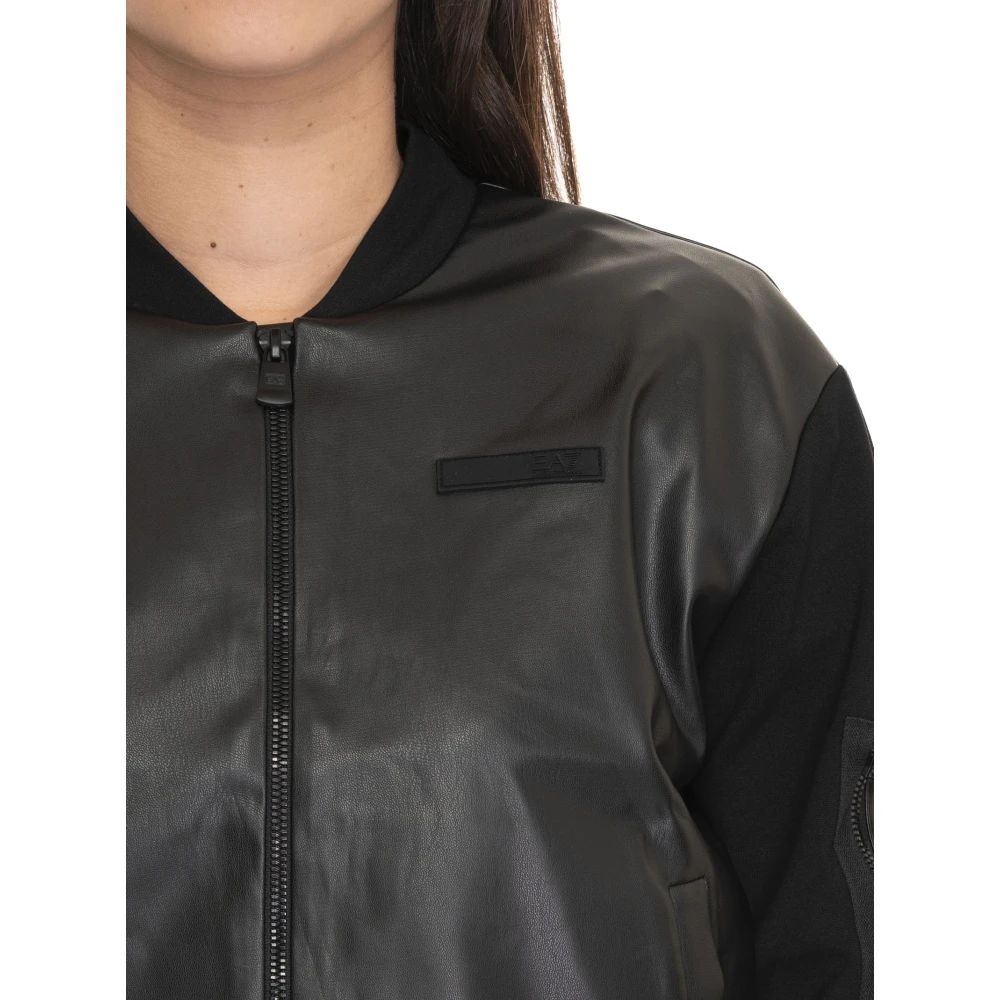 Emporio Armani EA7 Pufferjas voor Heren Black Dames
