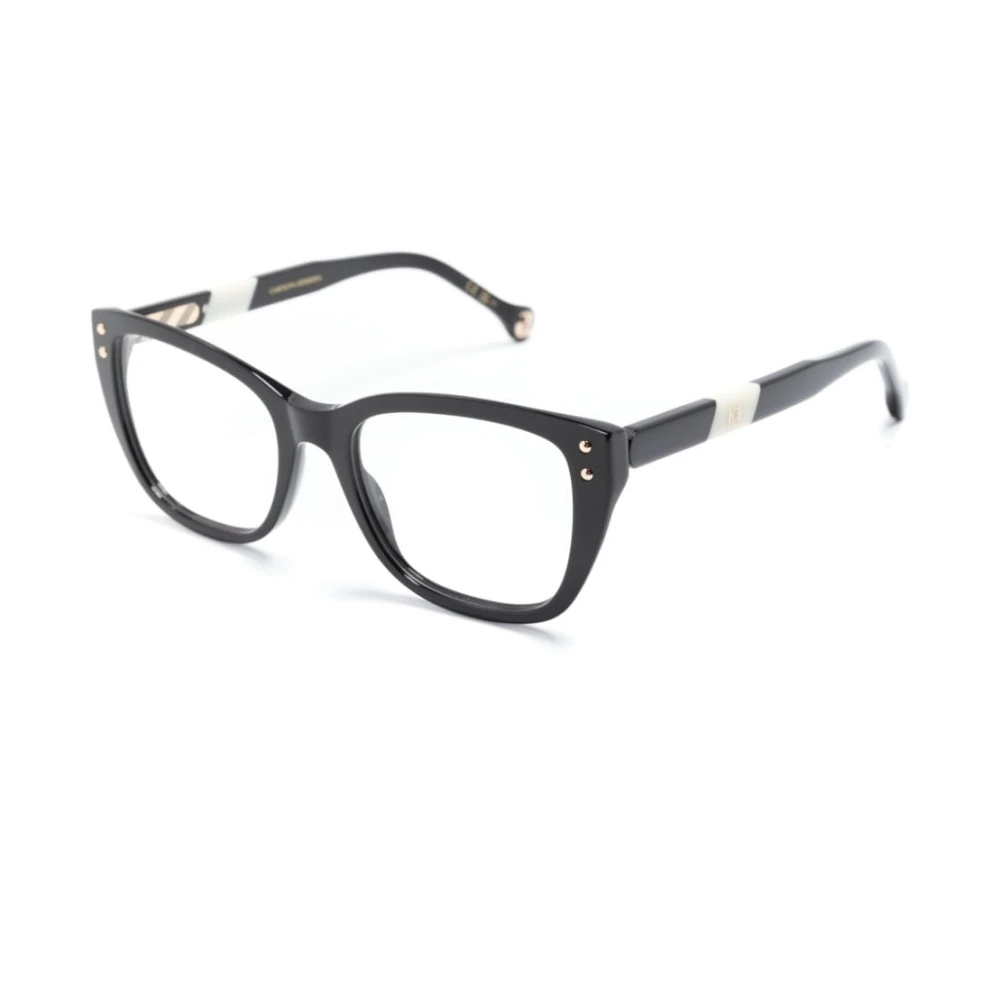 Carolina Herrera Women's Black Glasses, 52 Mm, Optical Frame