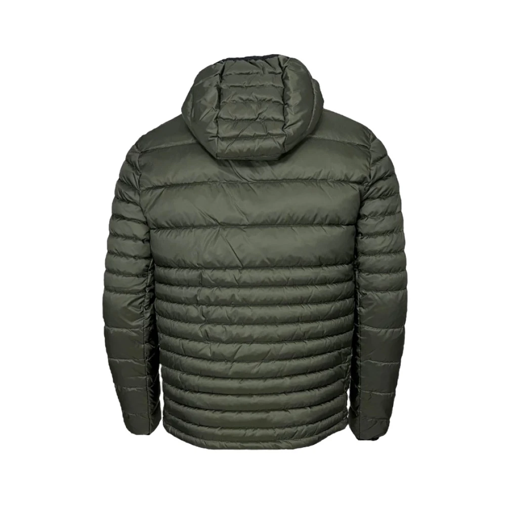 Ciesse Piumini Groene herenjas met ritssluiting en capuchon Green Heren