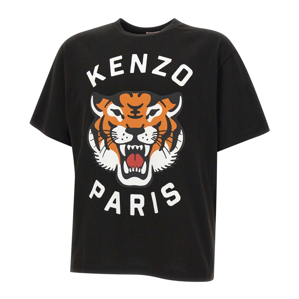 Kenzo Lucky Tiger Oversize T-shirt Black