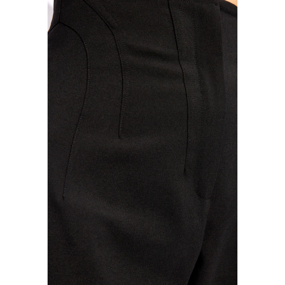 Alaïa Wollen broek Black Dames