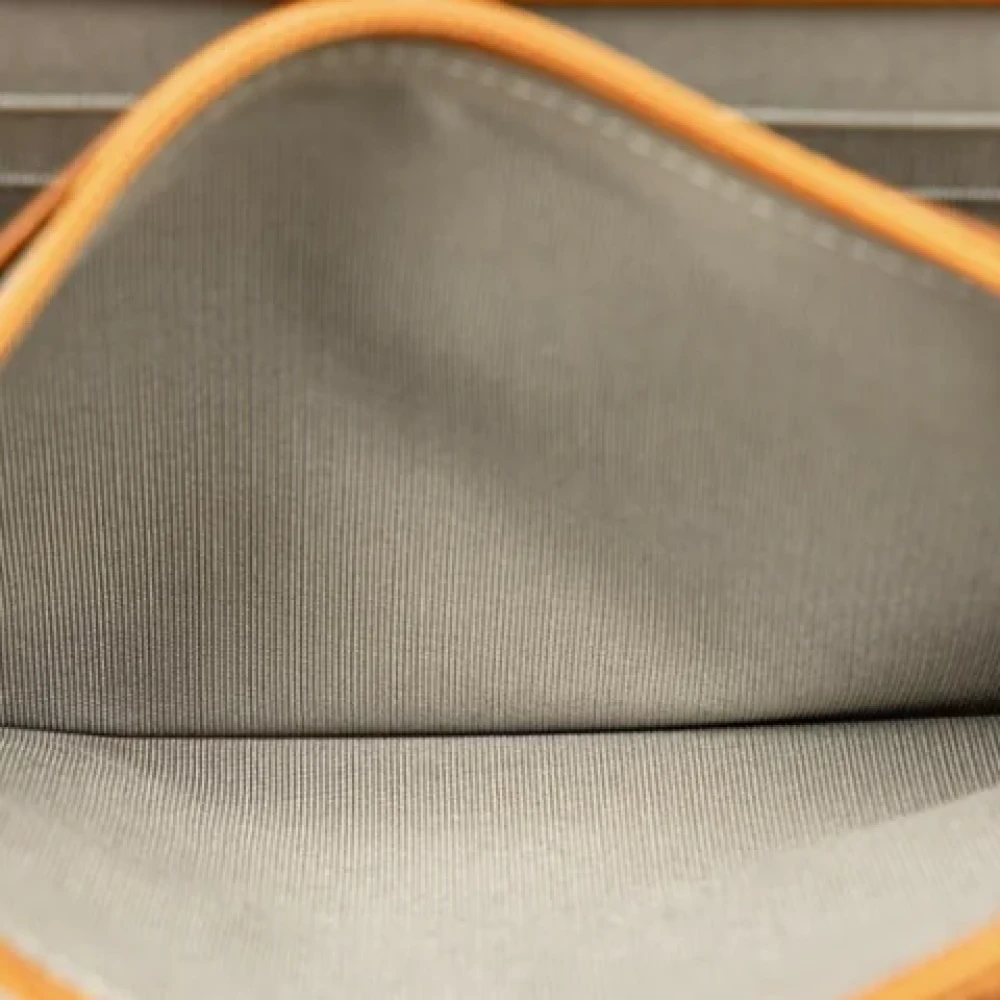 Chanel Vintage Pre-owned Leather chanel-bags Orange Dames