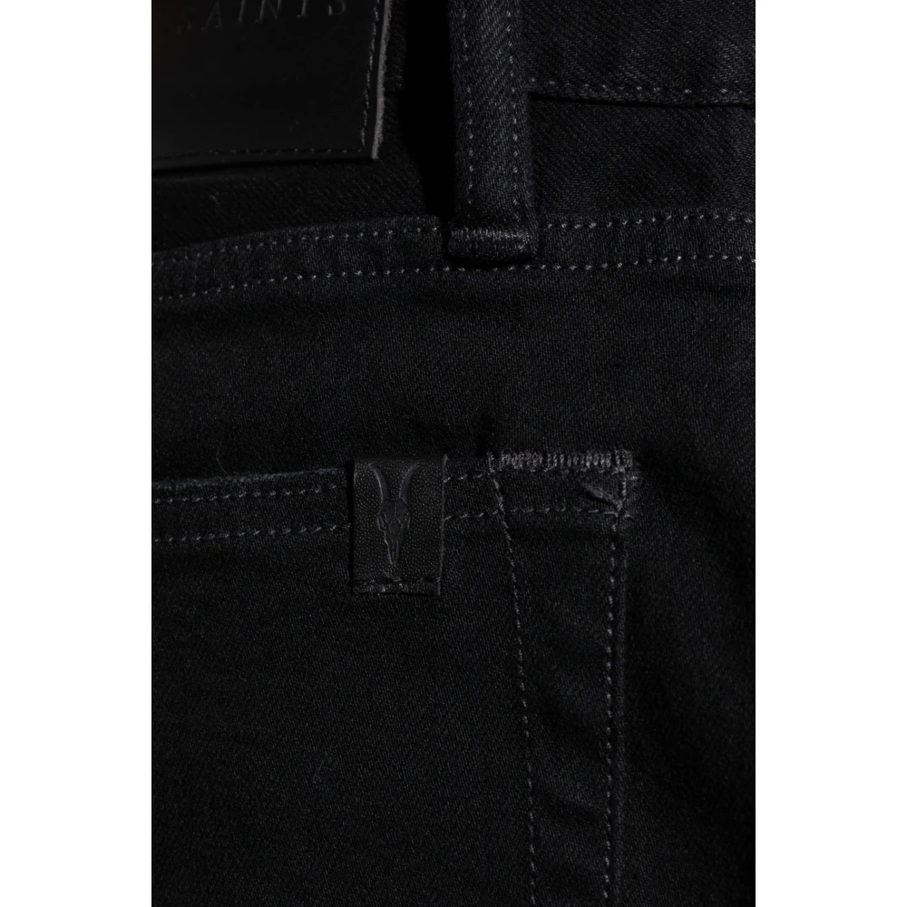 AllSaints Jeans Iggy Slim Fit Black Heren