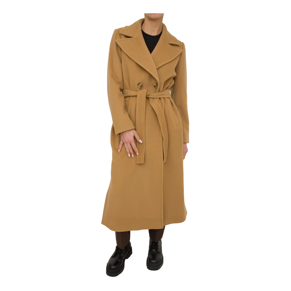 Marella Stijlvolle Winterjas Brown Dames